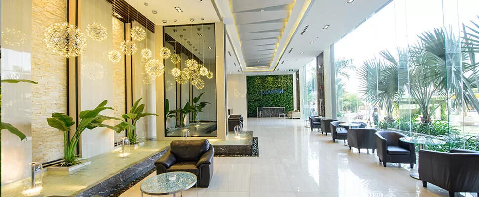 Sảnh và lối tiếp cận An Gia Garden
