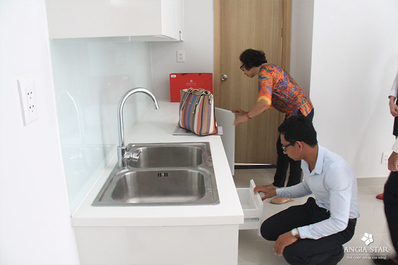 Không gian sinh hoạt tại chung cư An Gia Star