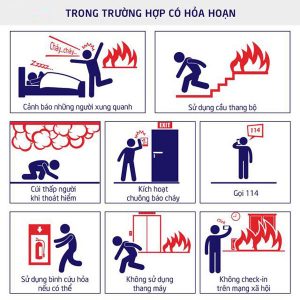 Hướng dẫn thoát nạn an toàn khi cháy chung cư có nhiều khói