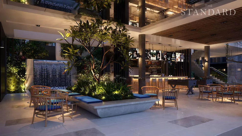 Clubhouse và hồ bơi The Standard Bình Dương