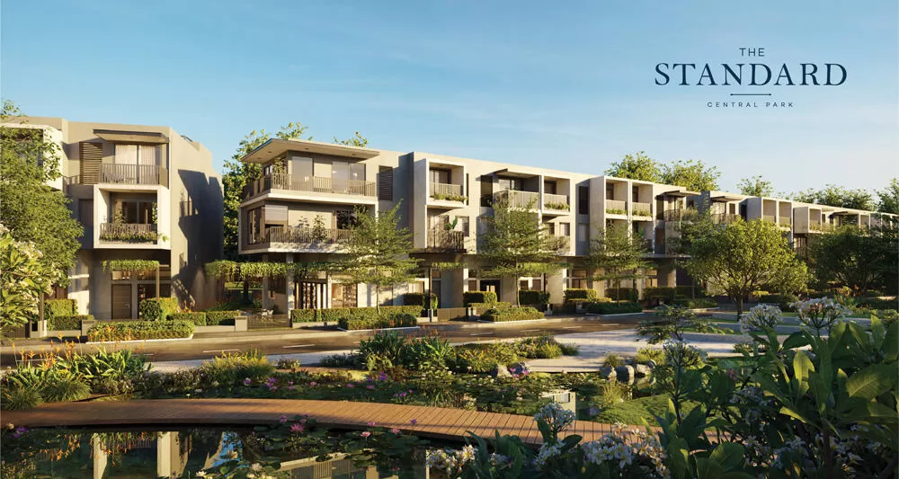 Phối cảnh thiết kế mặt tiền nhà phố The Standard