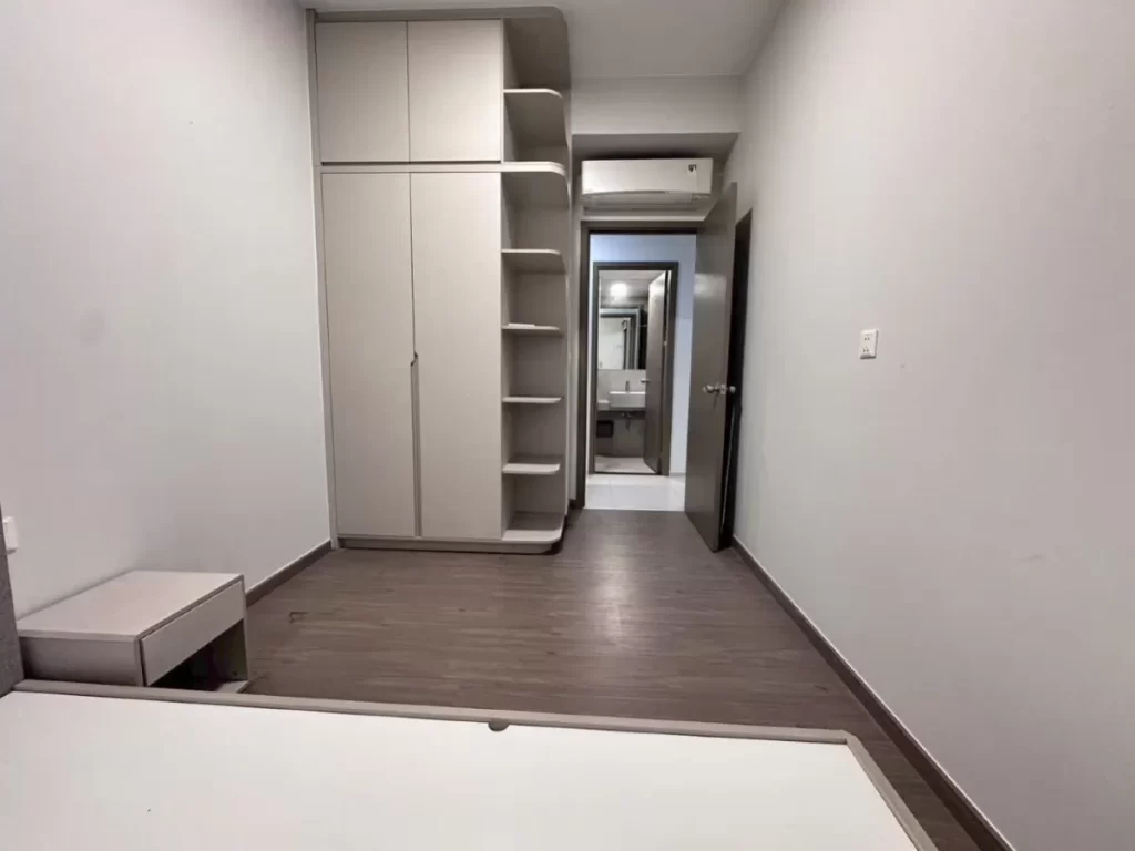 Phòng ngủ căn hộ WestGate Bình Chánh đã hoàn thiện nội thất