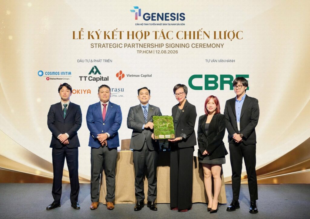 CBRE tại lễ ký kết hợp tác chiến lược TT Genesis