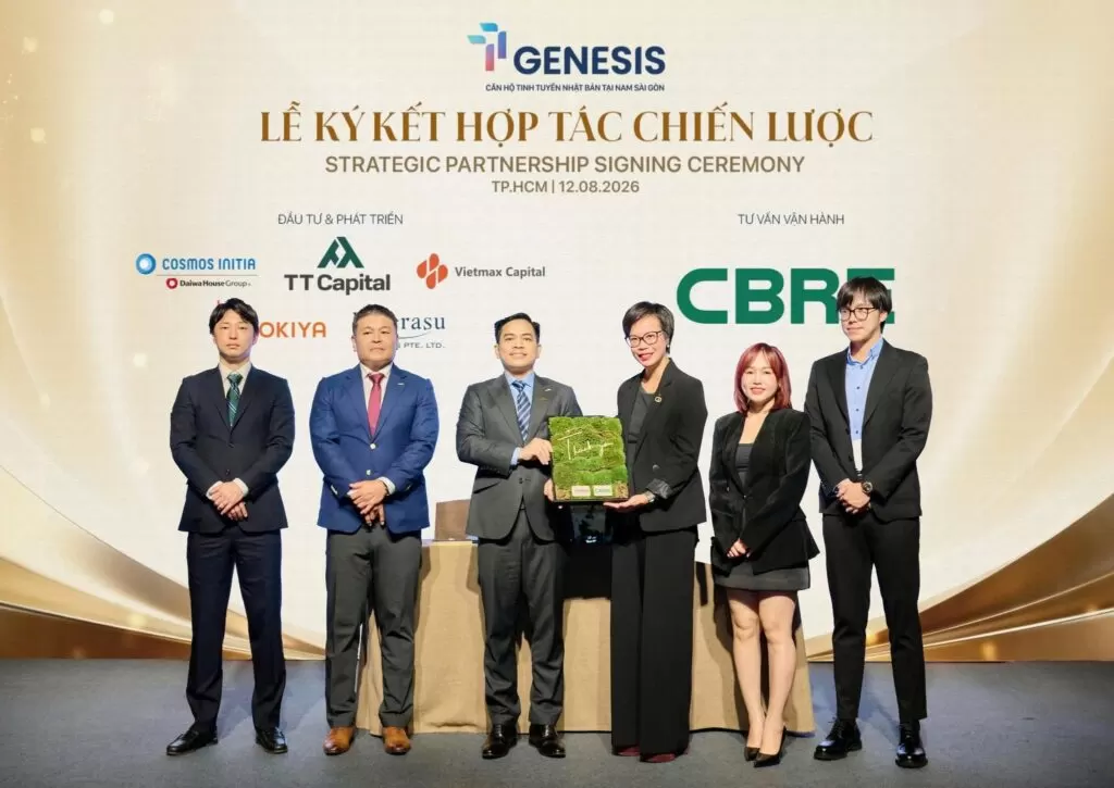 CBRE tại lễ ký kết hợp tác chiến lược TT Genesis
