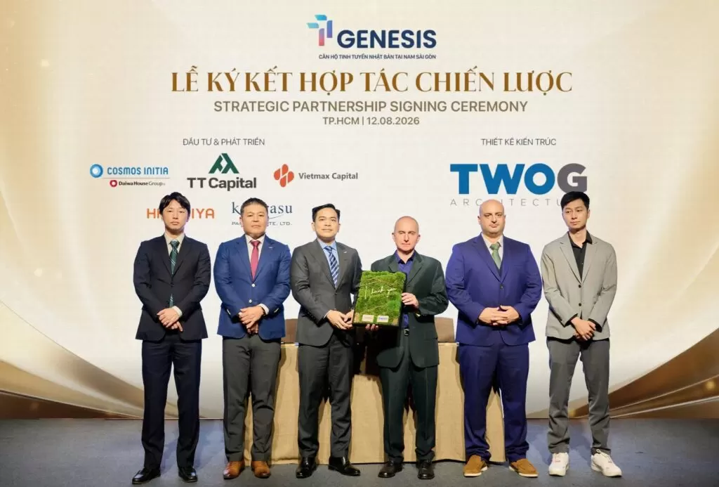 Nhóm đối tác TT Genesis Nhóm đối tác chủ đầu tư TT Genesis tại sự kiện năm 2026