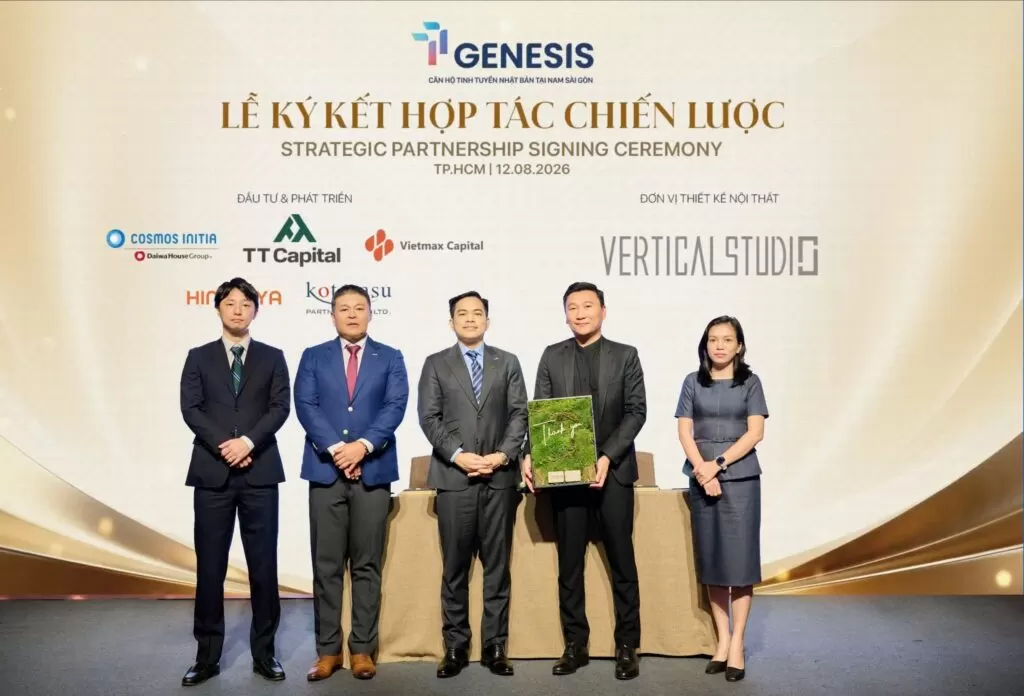 Vertical Studio tại lễ ký kết hợp tác chiến lược TT Genesis