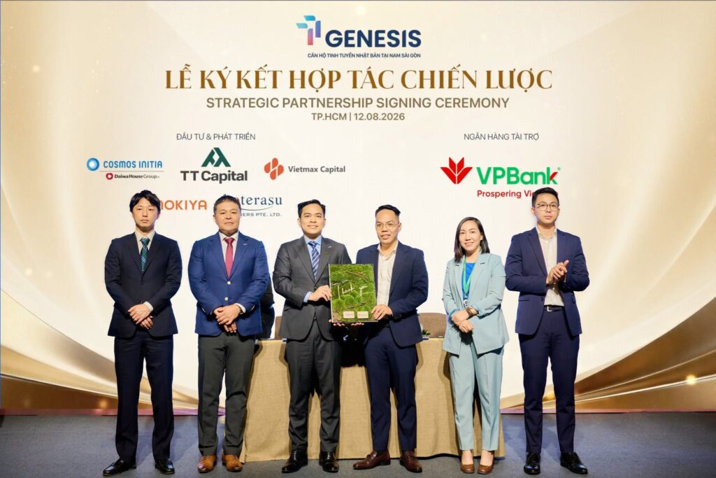 VPBank tại lễ ký kết hợp tác chiến lược TT Genesis