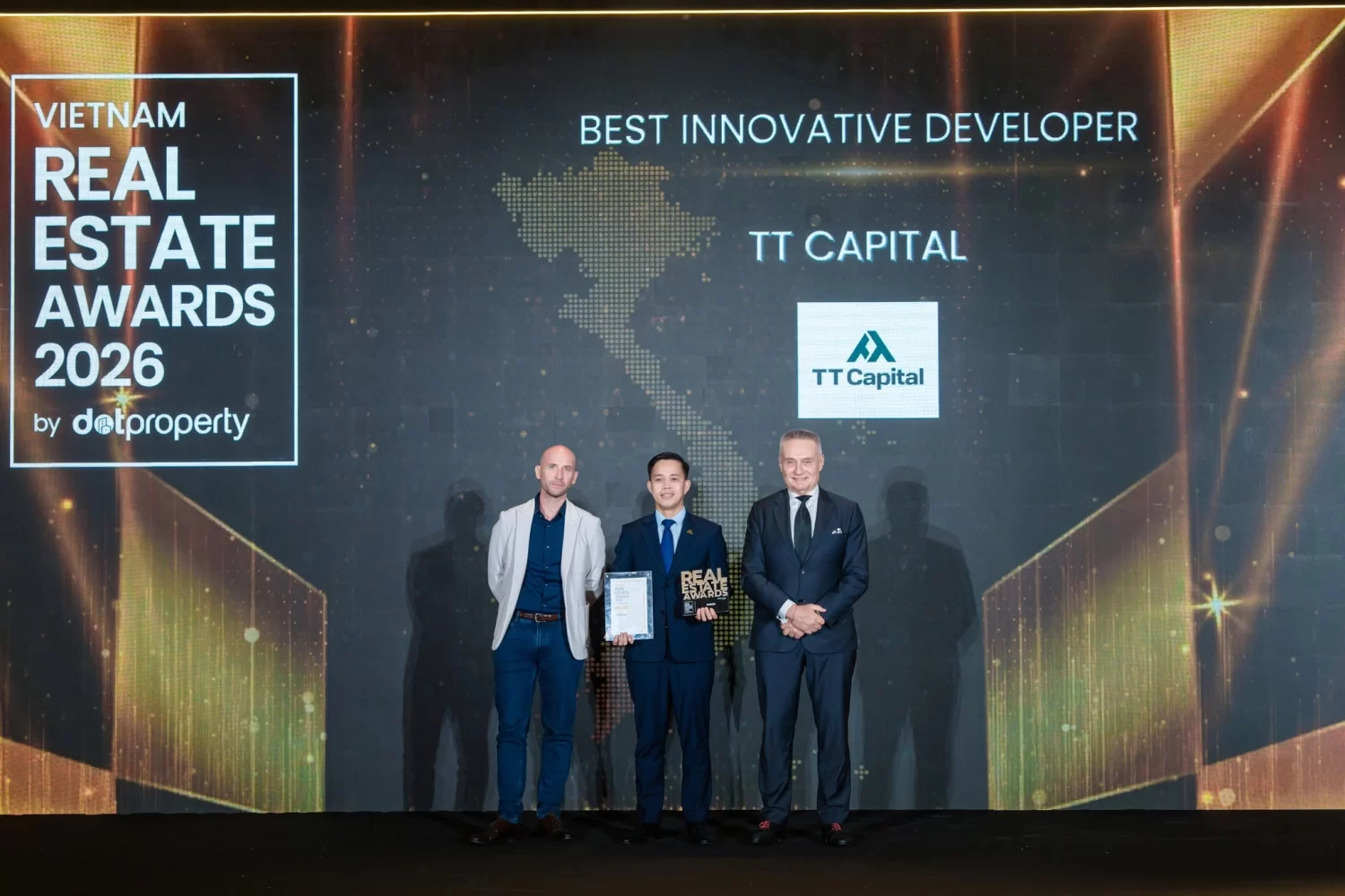 TT Capital nhận giải Best Innovative Developer tại Vietnam Real Estate Awards 2026