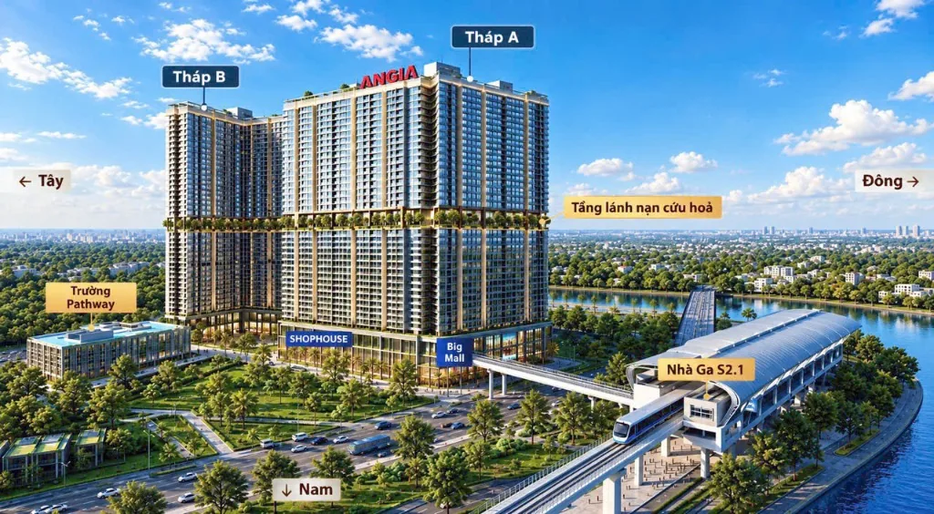 Sơ đồ quy hoạch phân khu mặt bằng The Gió Riverside Dĩ An Bình Dương Sơ đồ quy hoạch phân khu và mặt bằng The Gió Riverside