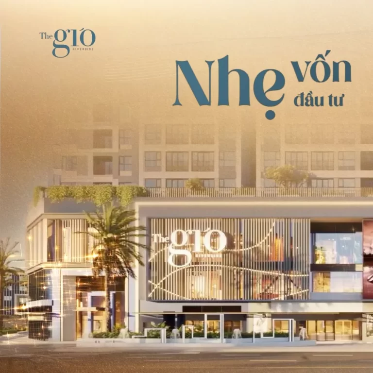 Shophouse The Gió Riverside: Giá Bán & Mặt Bằng 2026