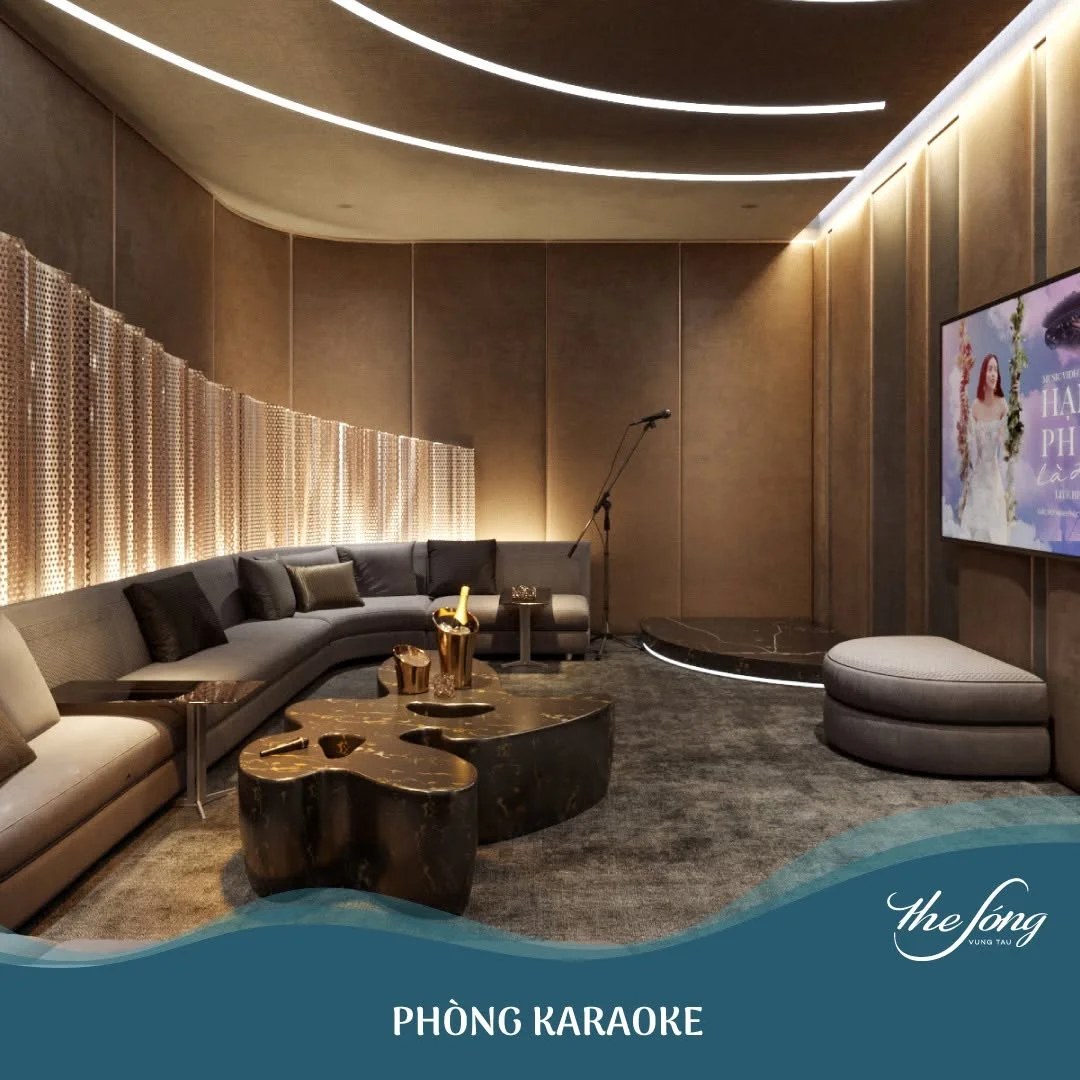 Phòng Karaoke gia đình VIP The Sóng