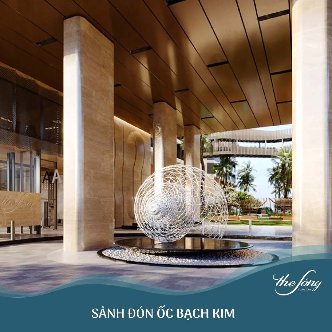 Sảnh đón Ốc Bạch Kim The Sóng