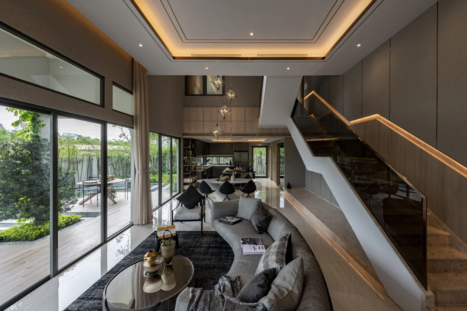 Thực tế khuôn viên đường nội khu The Standard Bình Dương