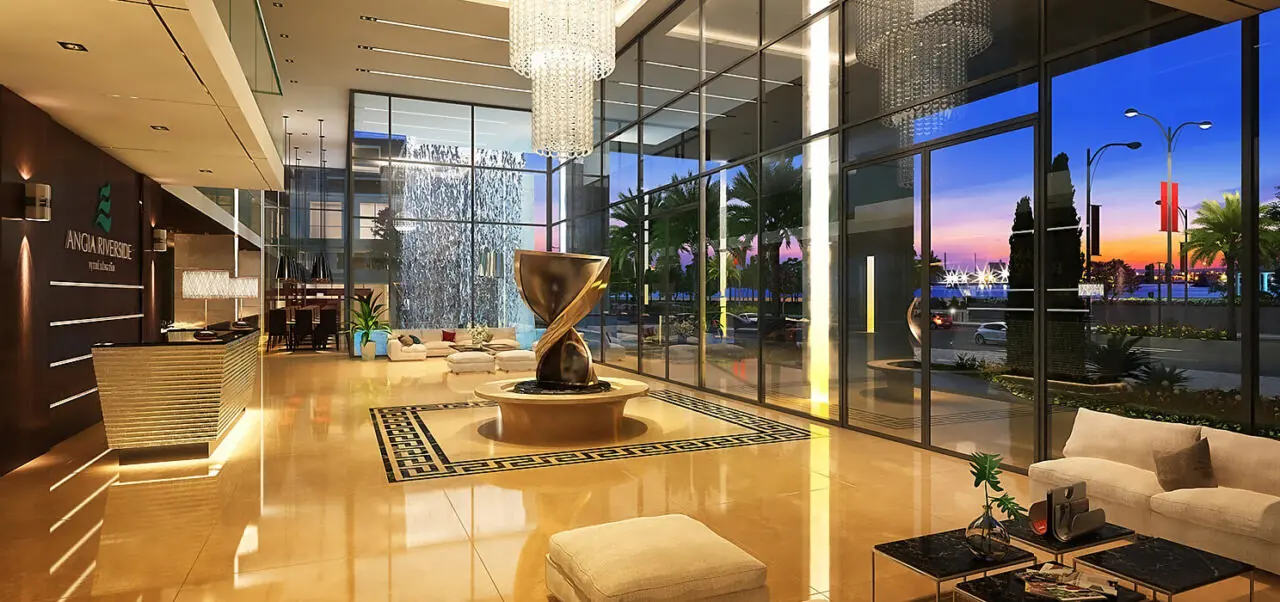 Sảnh đón An Gia Riverside Quận 7