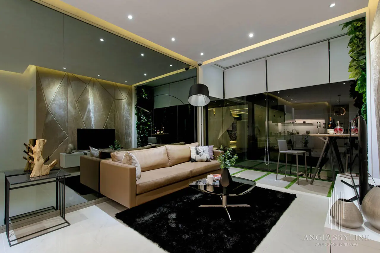 Phòng khách căn hộ An Gia Skyline Quận 7