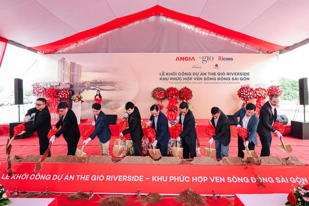 Nghi thức lễ khởi công dự án The Gió Riverside