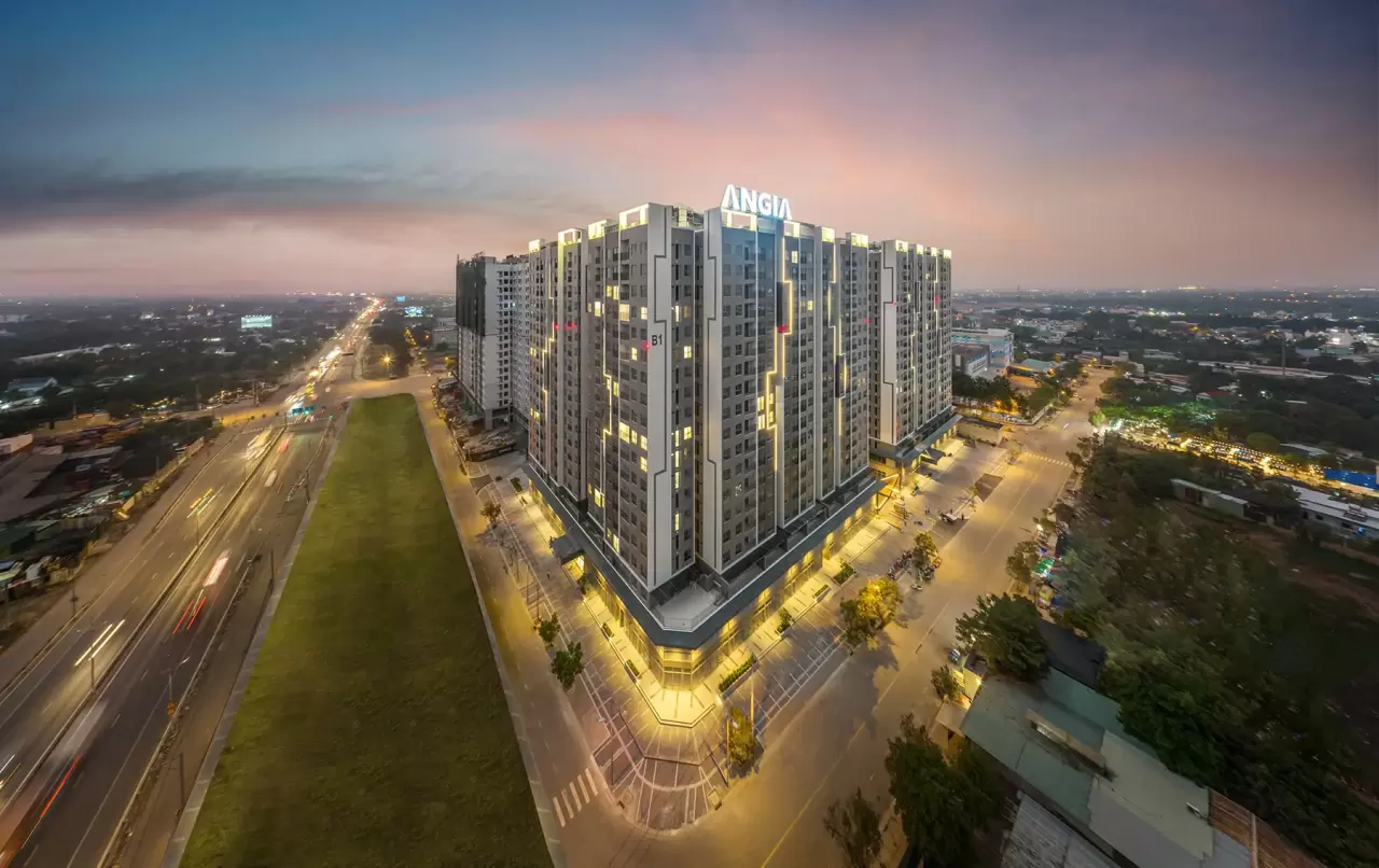 Toàn cảnh Westgate lúc hoàng hôn Westgate Bình Chánh (ảnh thực tế)